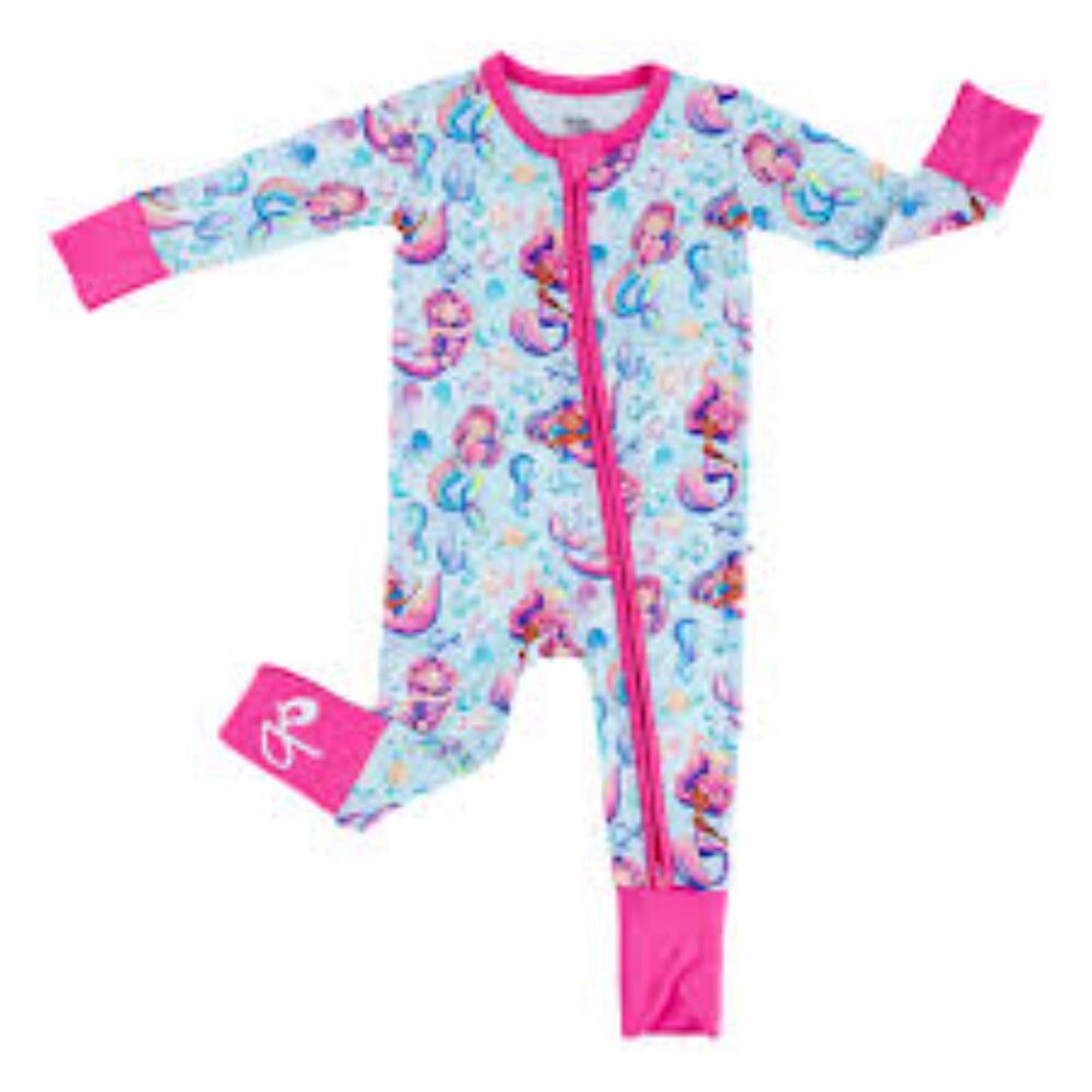 Birdie Bean Brielle Convertible Romper 12-18 Months Mermaids NIB